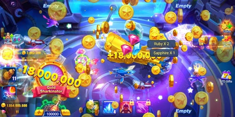Tận dụng vật phẩm hỗ trợ bắn cá jackpot