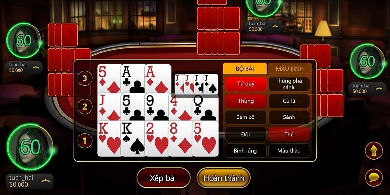 Quy tắc kết hợp lá bài