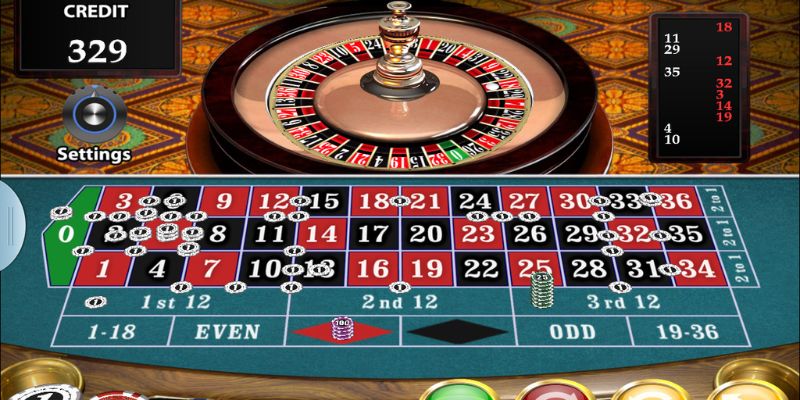 Diễn biến một ván game Roulette 3D